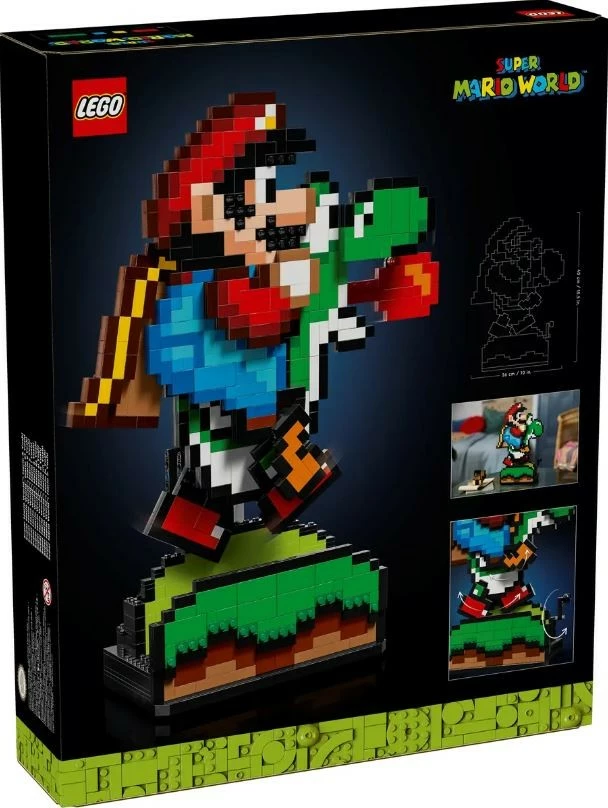Set ndërtimi LEGO Super Mario 71438 Mario dhe Yoshi, 1215 pjesë, plastikë