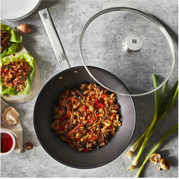 Tigan i thellë Zwilling Joy Plus, 30 cm, çelik inox me sipërfaqe jo-ngjitëse