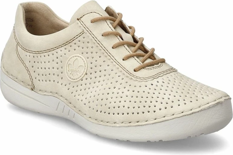 Këpucë të ulëta femra Rieker 52546-60, bezhë