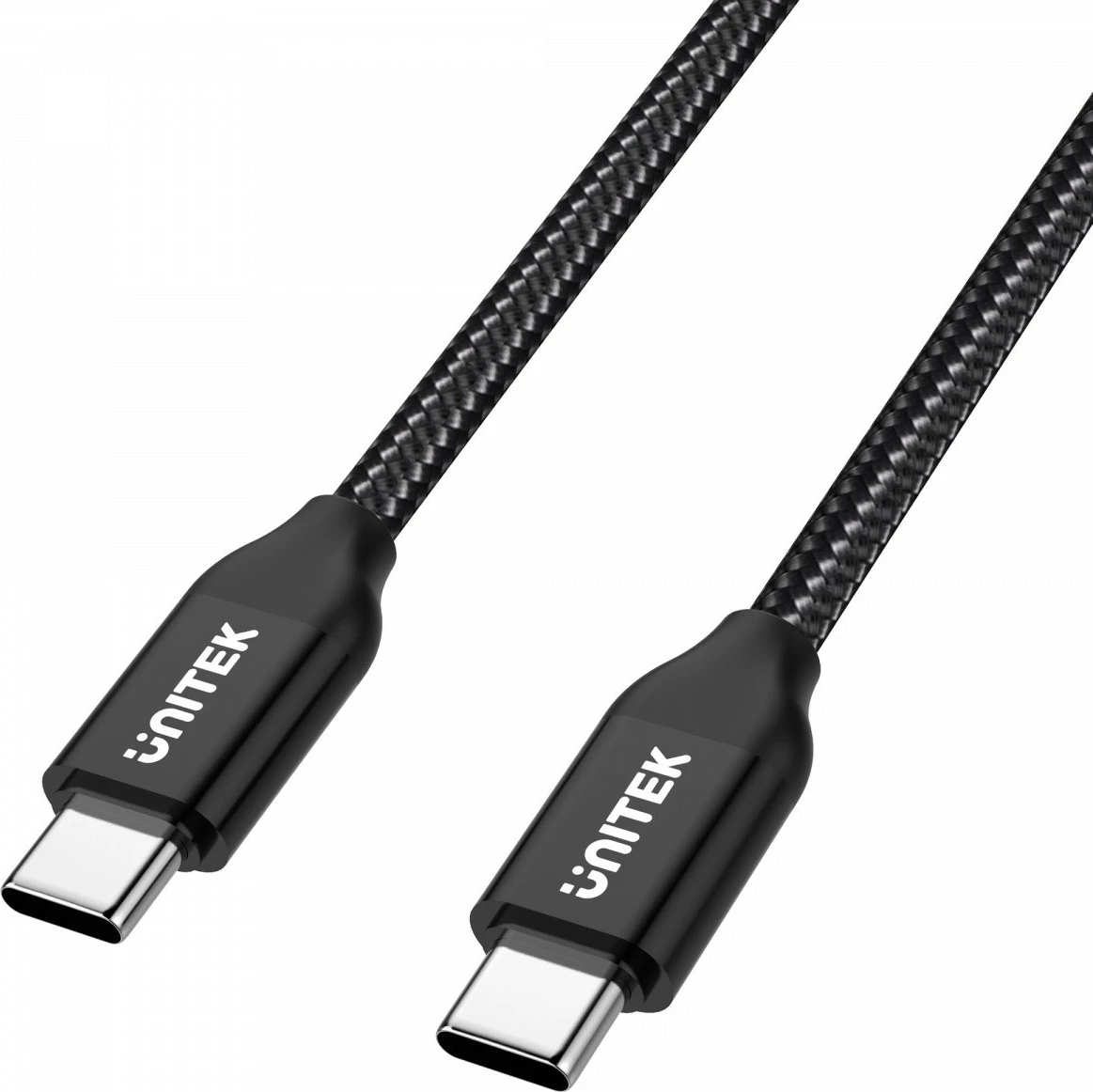 Kabllo USB Type-C Unitek C14059BK, 2M, Power Delivery, E zezë