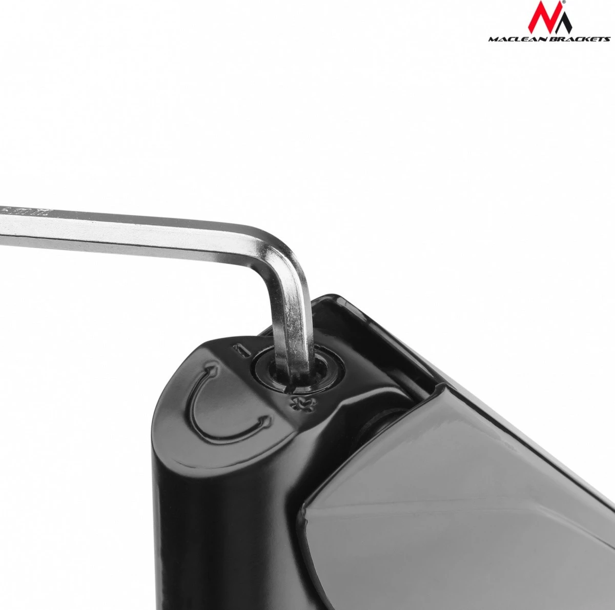 Mbajtës monitori Maclean MC-775 me krah me gaz, 17-32", i zi