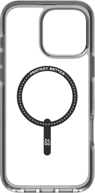 Mbështjellës Zagg Santa Cruz Snap MagSafe për iPhone 16 Pro Max, i zi