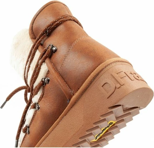 Çizme dimri për femra D.Franklin, kafe