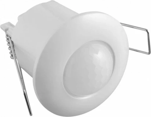 sensor lëvizjeje IR i integrum në tavan GTV CR-CR5M00-00, 360°, 6m, 800W, 220-240V, IP20, i bardhë