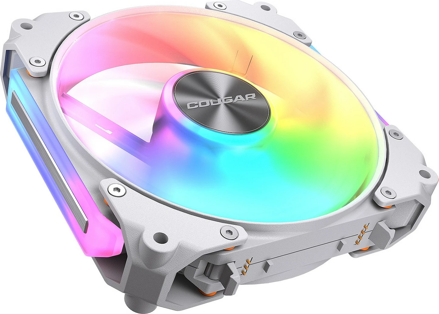 Ventilator kase Cougar Apolar 120 ARGB, 120mm, i bardhë