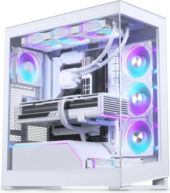 Kasë PHANTEKS NV5 MKII D-RGB Tempered Glass E-ATX, e bardhë