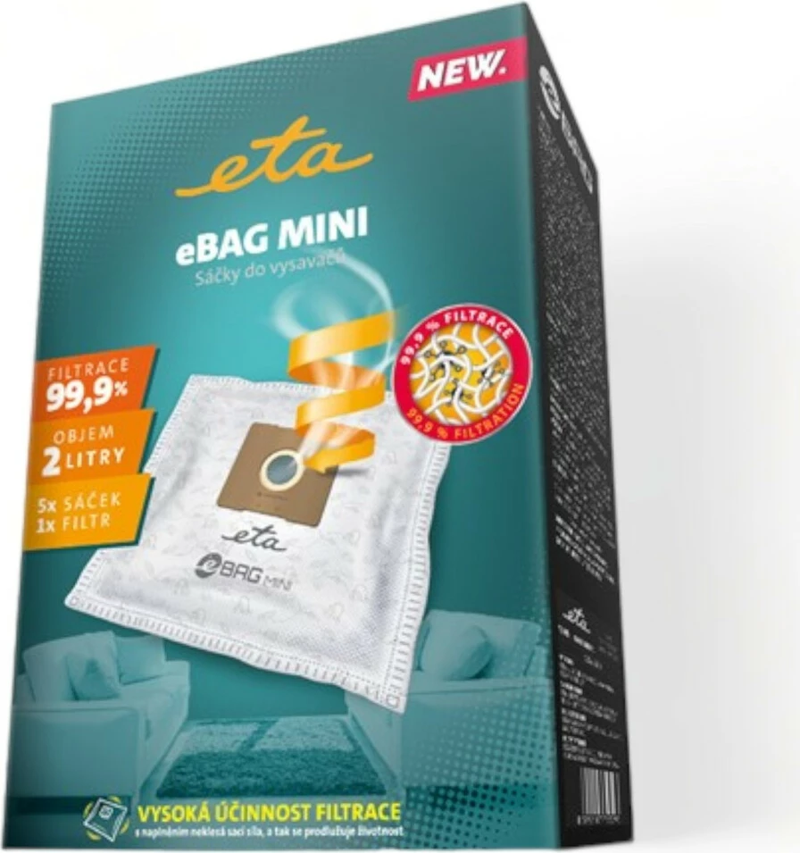 Qese për Fshesë Elektrike ETA eBag ORIGINAL MINI 960068030