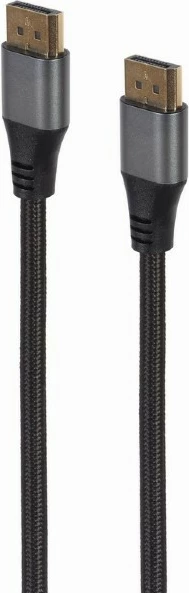 Kabllo DisplayPort, Gembird, CC-DP8K-6, 8K, 1.8 m, e zezë