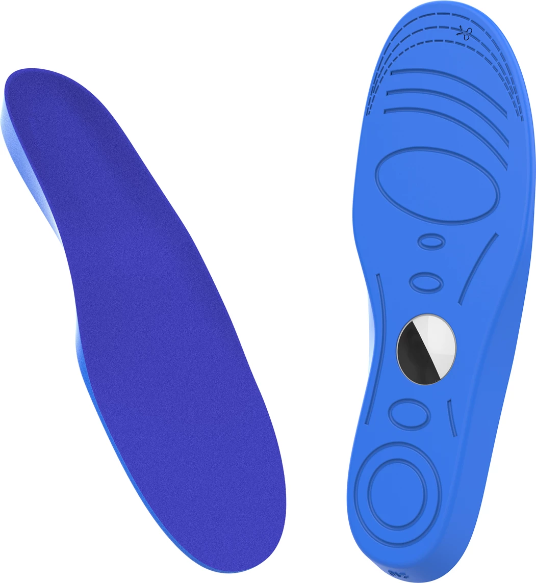 Shtroja këpucësh me mbështjellës për AirTag, Hurtel, EA-59-01, i prerë 155–170 mm, blu