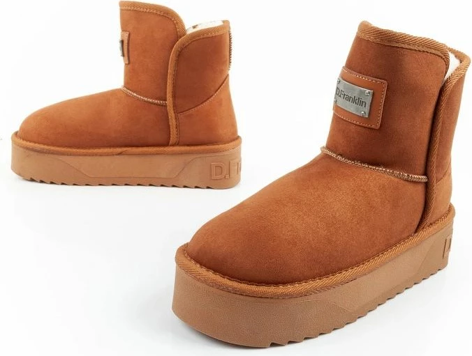 Çizme dimri për femra D.Franklin, kafe