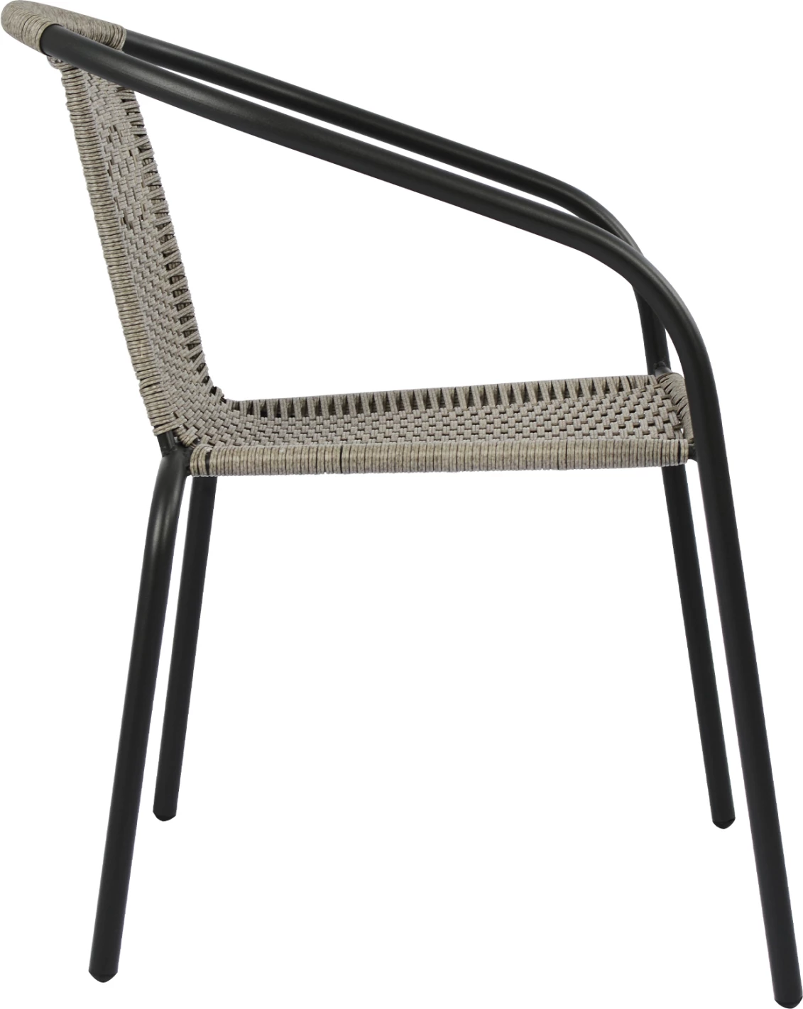 Karrige për jashtë Camel FH5015.01, ngjyrë gri metalike me thurje, 48x48-53x72 cm