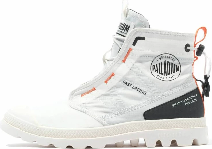Këpucë Palladium unisex, të bardha
