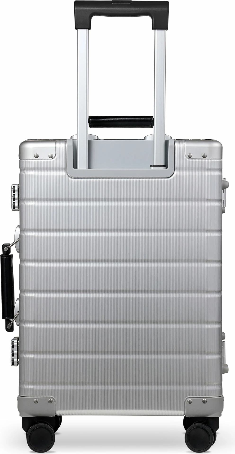 Valixhe udhëtimi Twopoint QL-03 24\", aliazh alumini-magnez, rrota 360°, dry TSA me kombinim, waterproof, argjendtë