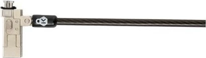 Kyç sigurie laptopi Kensington NanoSaver 2.0 Slim K65021WW, kabllo çeliku 1.8 m, me çelës (keyed different), e zezë
