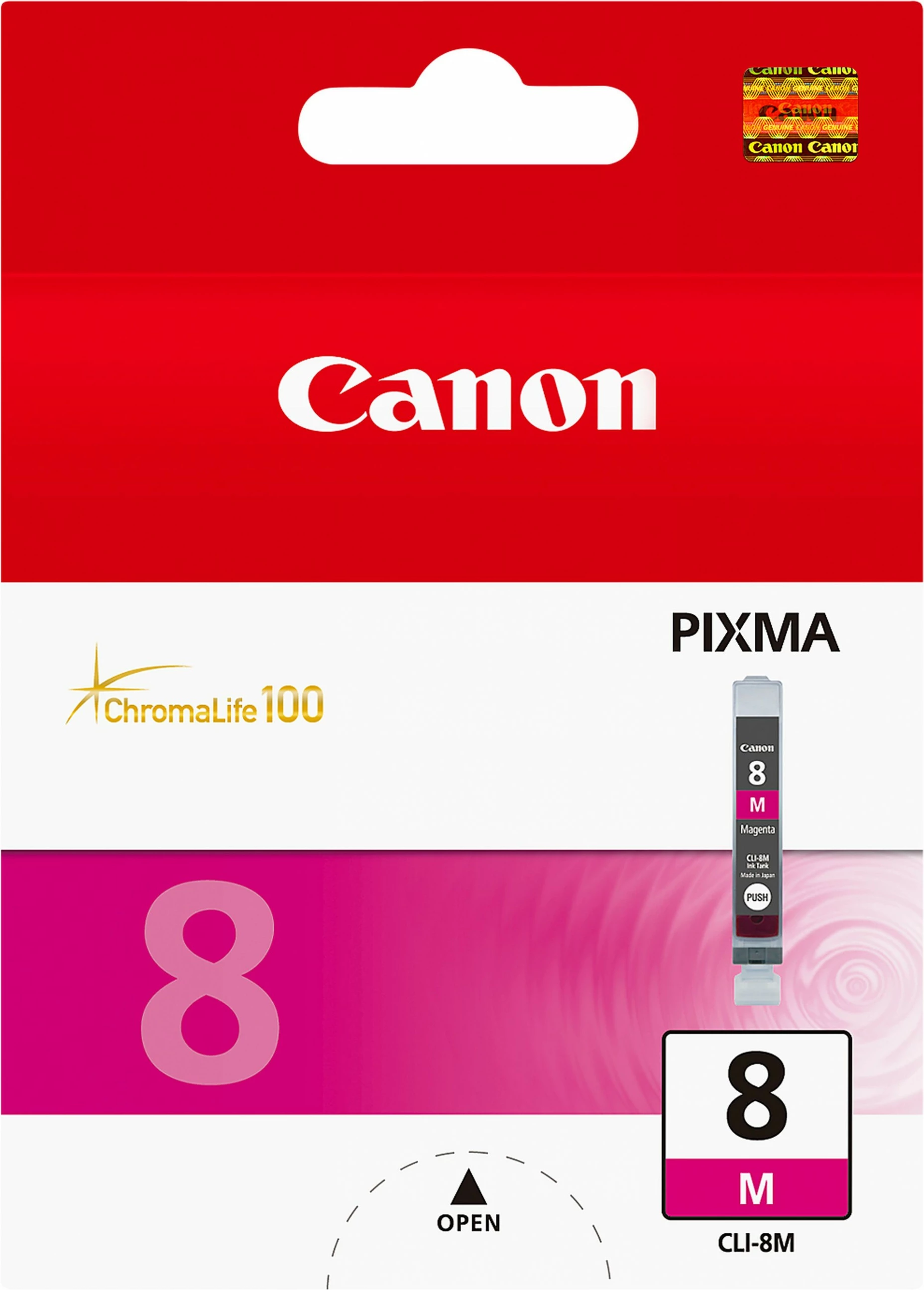 Toner Canon CLI-8M magenta, pigment, 565 faqe