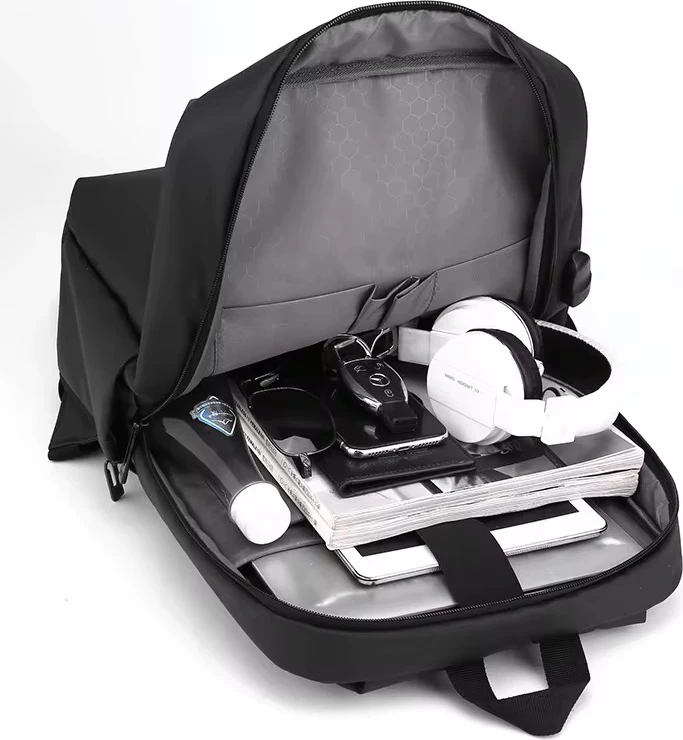 Çantë shpine, 40x30x15 cm, e zezë