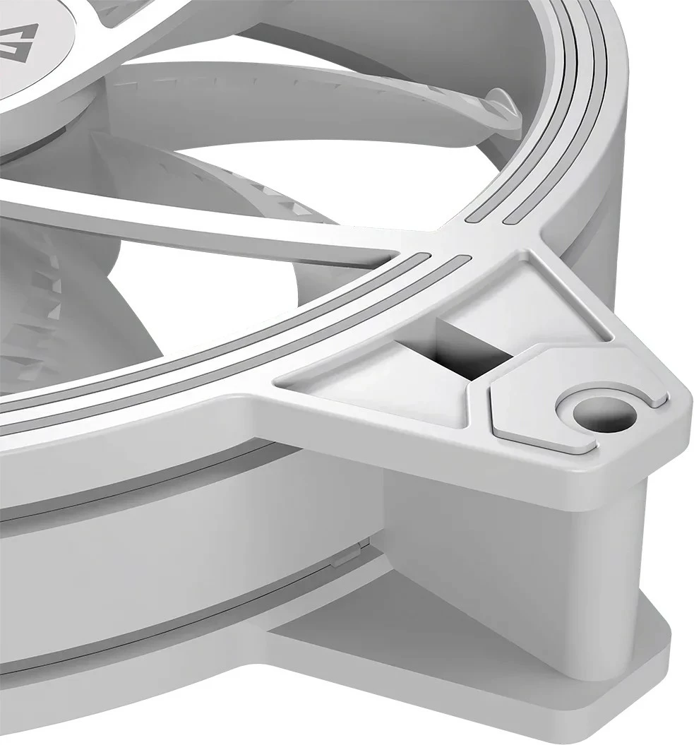 Ventilator kompjuteri MODECOM FAN-APEX-140R-ARGB-200, 140mm, ARGB, i bardhë