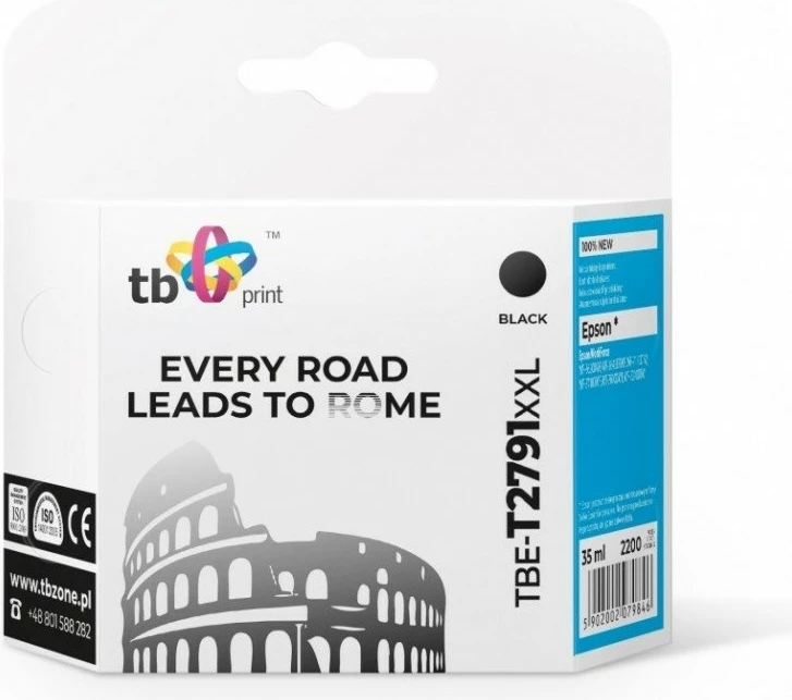 Toner TB Print TBE-T2791XXL për Epson WorkForce, i zi, 35ml