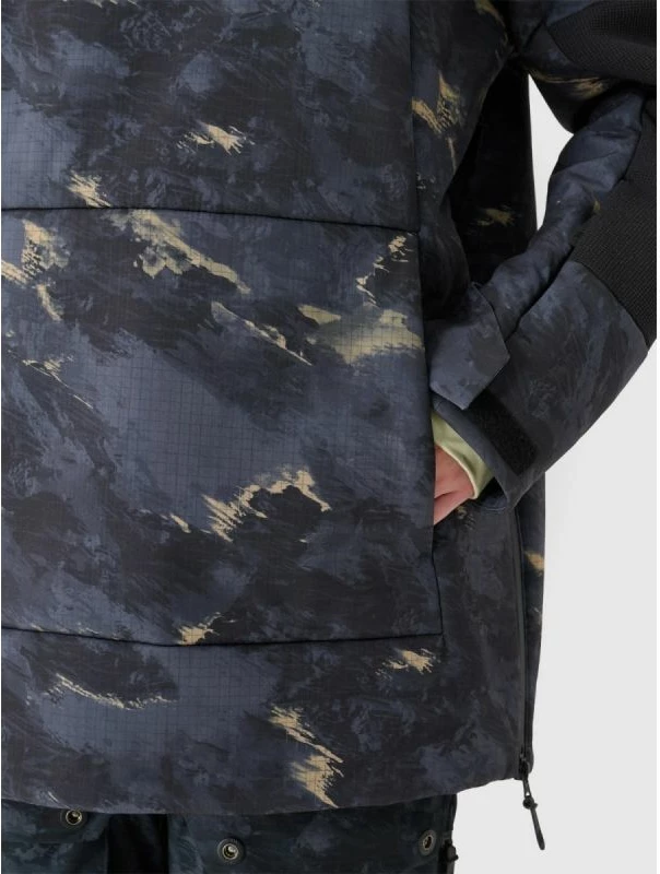 Jakne snowboardi për femra 4f, e zezë