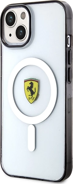 Mbështjellës Ferrari FEHMP14MURKT për iPhone 14 Plus 6.7", MagSafe, Transparent