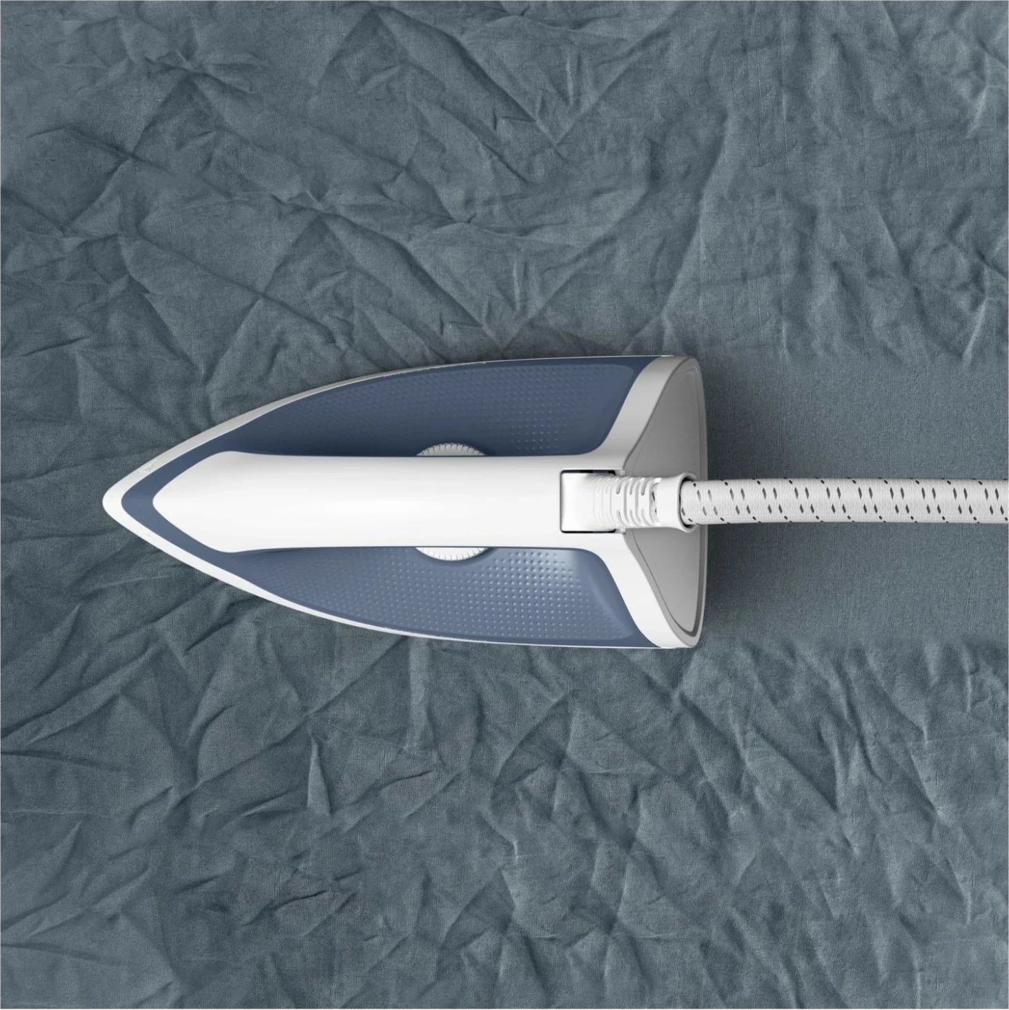 Hekur me avull Tefal Express Optimal SV4110E, 2200W, rezervuar 1.2L, blu