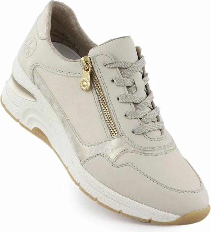 Atlete platforme për femra Rieker, bezhë