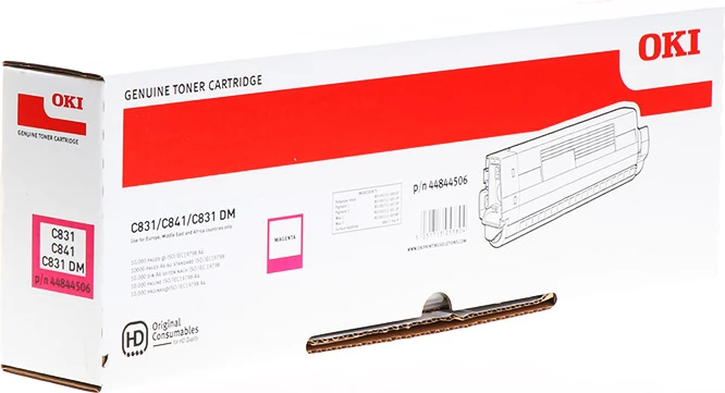 Toner, OKI 44844506, rendiment 10000 faqe, magenta
