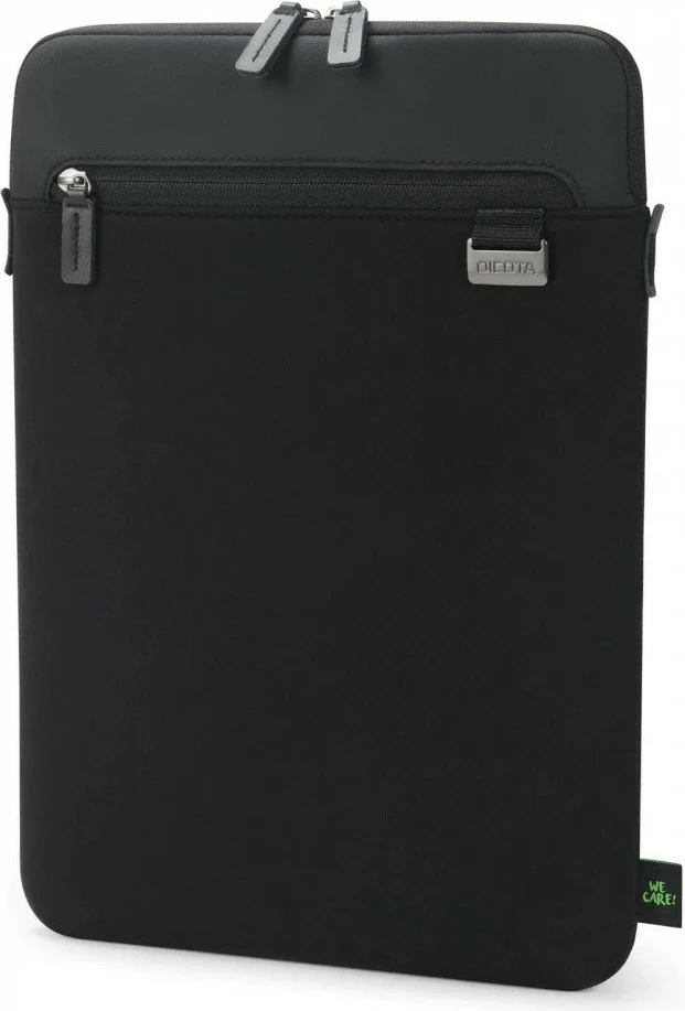 Mbështjellës laptop, DICOTA, FIVE D3250502, 14 inch neopren me xhep përpara me zinxhir, zi