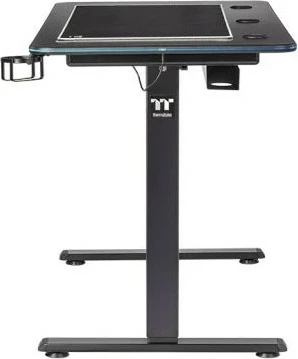 Tavolinë gaming Thermaltake GT120 RGB, 120cm, rregullim elektrik, e zezë