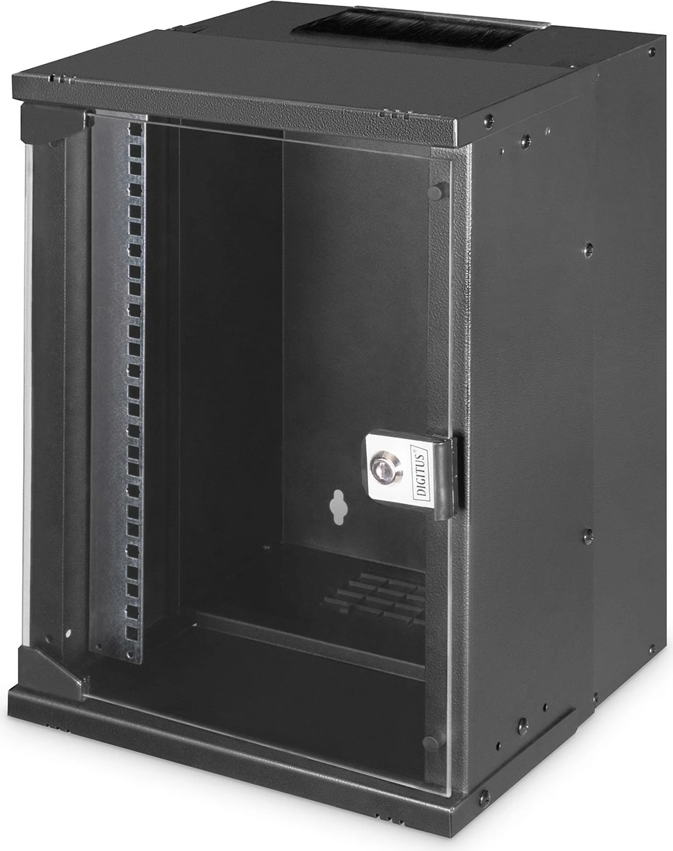 Kasë muri Digitus SOHO PRO 9U 10" e zezë