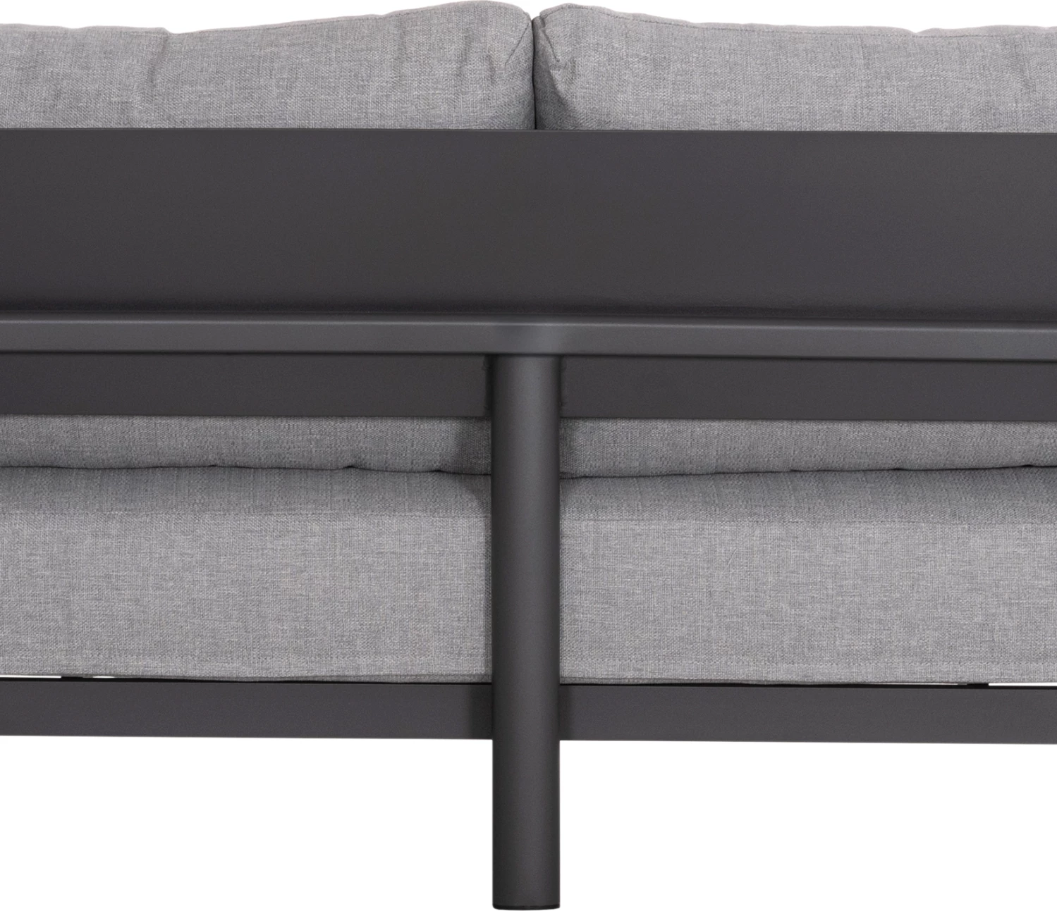 Set salloni për jashtë 4 pjesë ELARA FH6195.01 alumini ngjyrë gri e errët-gri olefin-dru teak