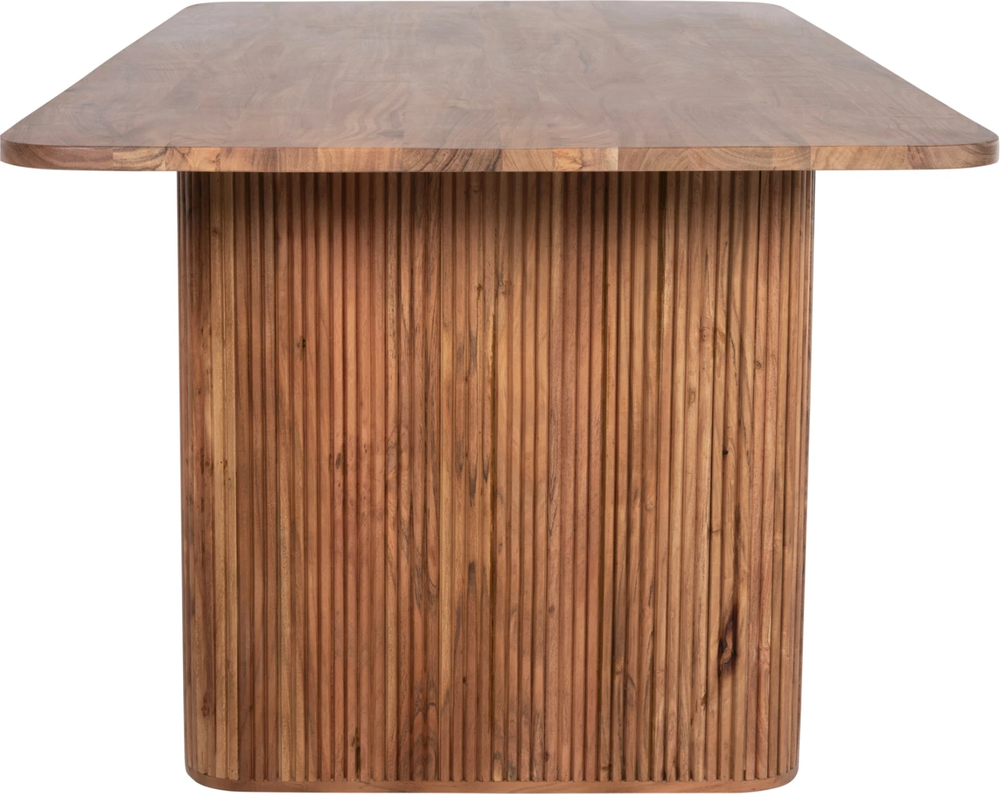 Tavolinë ngrënie GROOT FH9683 dru akacie masiv natyral 200,5x100x72H cm