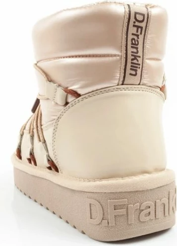 Çizme dimri për femra D.Franklin, të arta