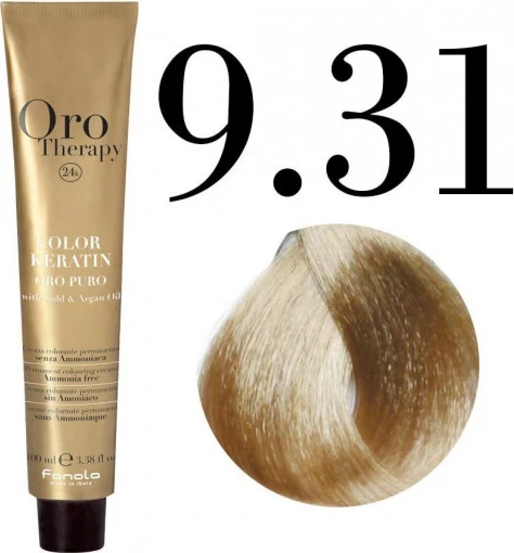 Ngjyrë për flokë Oro 9.31 ranore shumë e qeltë, 100 ml