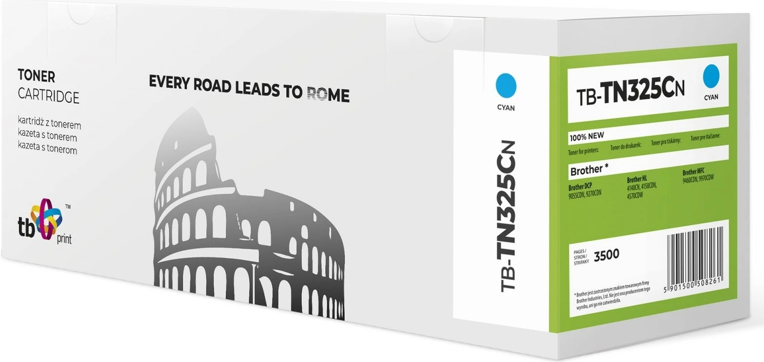 Toner TB Print TN325CN për Brother, Cyan
