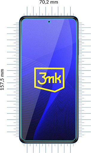 Mbrojtës ekrani 3mk FlexibleGlass për Xiaomi Poco X3 NFC, Transparent