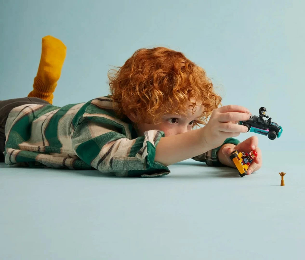 Set LEGO City 60400 Go-Karts dhe Garues