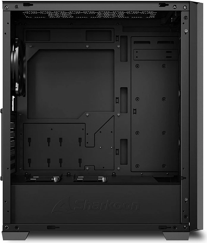 Kasë Sharkoon VS9 midi, e zezë