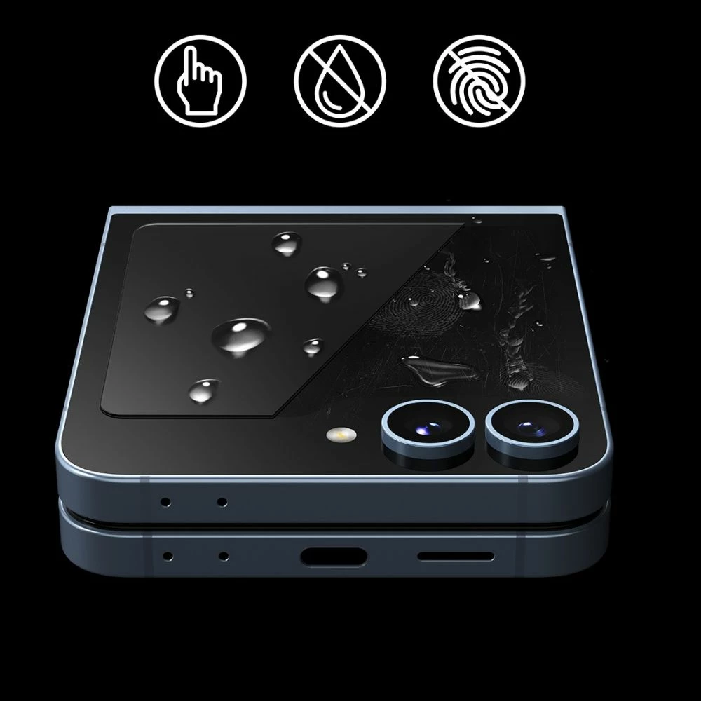 Mbështjellës xhami i temperuar Ringke për ekran të jashtëm Samsung Galaxy Z Flip 6, 2 copë