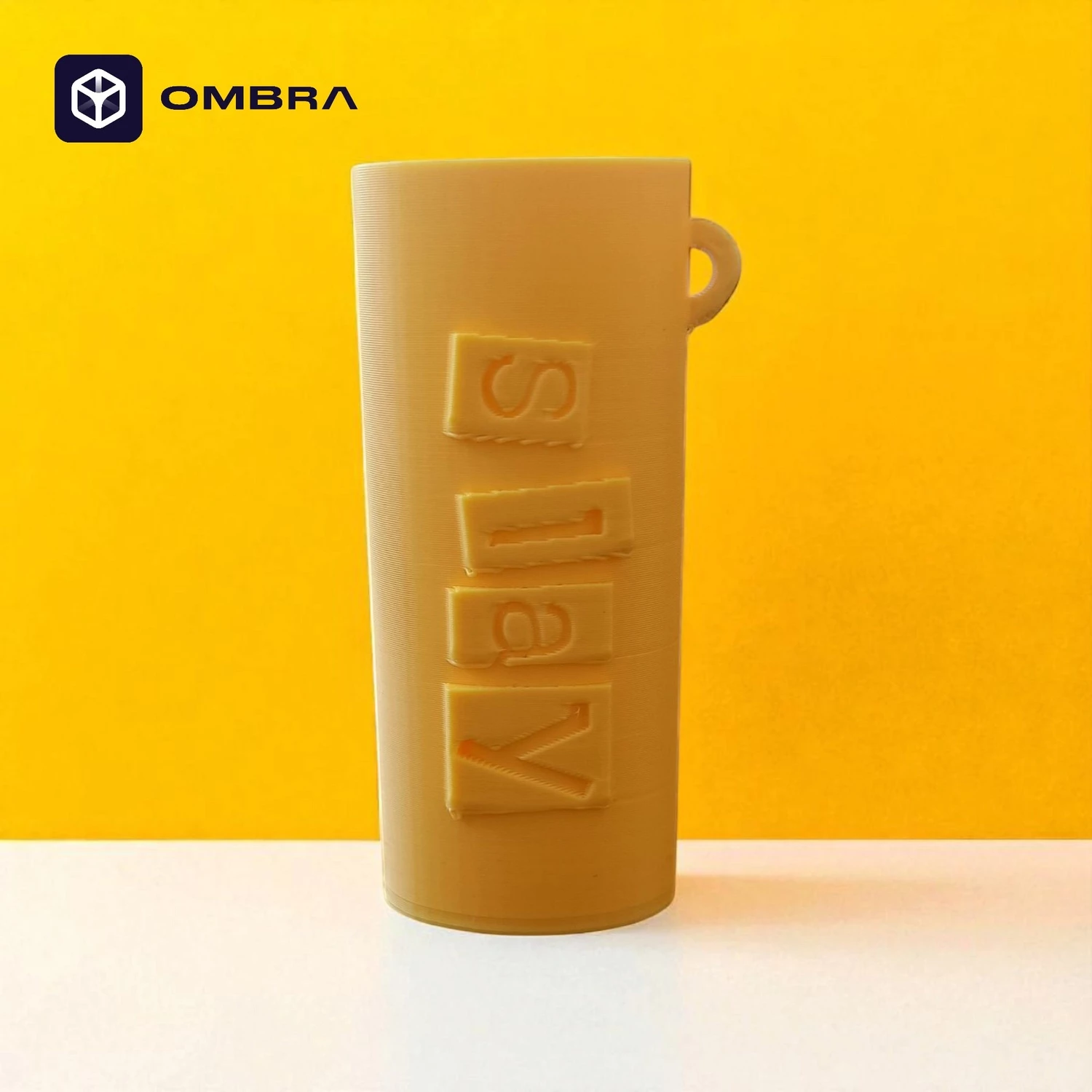 Mbajtëse dekorative për Çakmak Bic "Slay Case", e verdhë