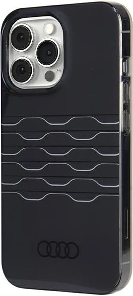 Mbështjellës Audi IML MagSafe për iPhone 13 Pro Max, i zi