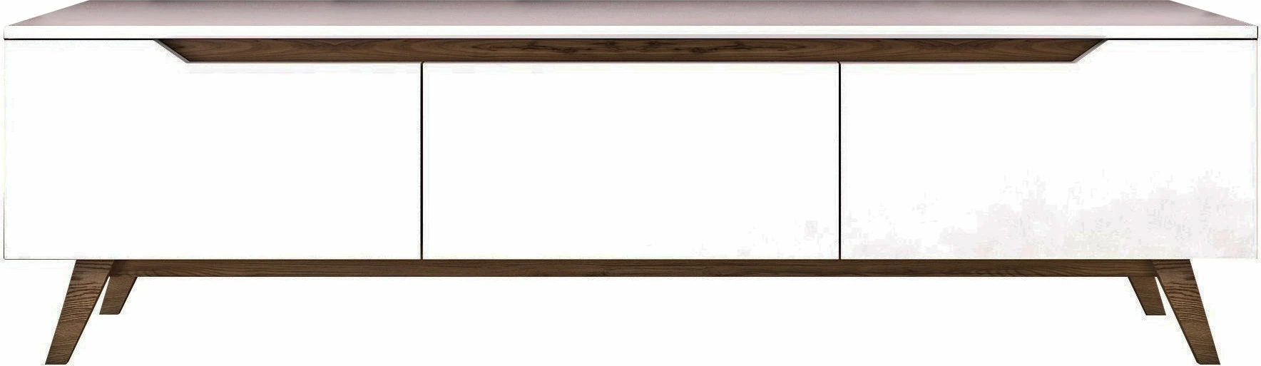 Komodë TV Hanah Home, D1 - 794, e bardhë dhe arre