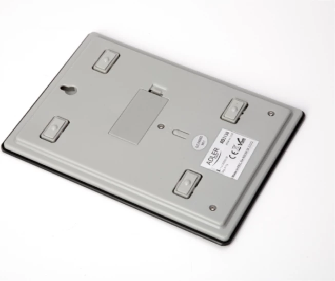 Peshore elektronike kuzhine ADLER AD3138 B, 5 kg, 1 g, LCD, Tare, e zezë