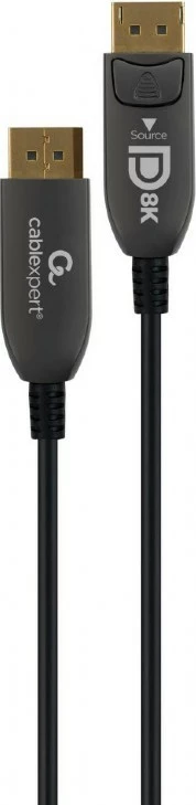 Kabllo DisplayPort Gembird CC-DP8K-AOC-30M, 30m, 8K, e zezë