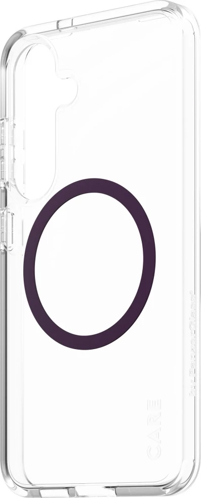 Mbështjellës PanzerGlass CARE Urban Combat për Samsung Galaxy S25, Transparent, Plum Purple