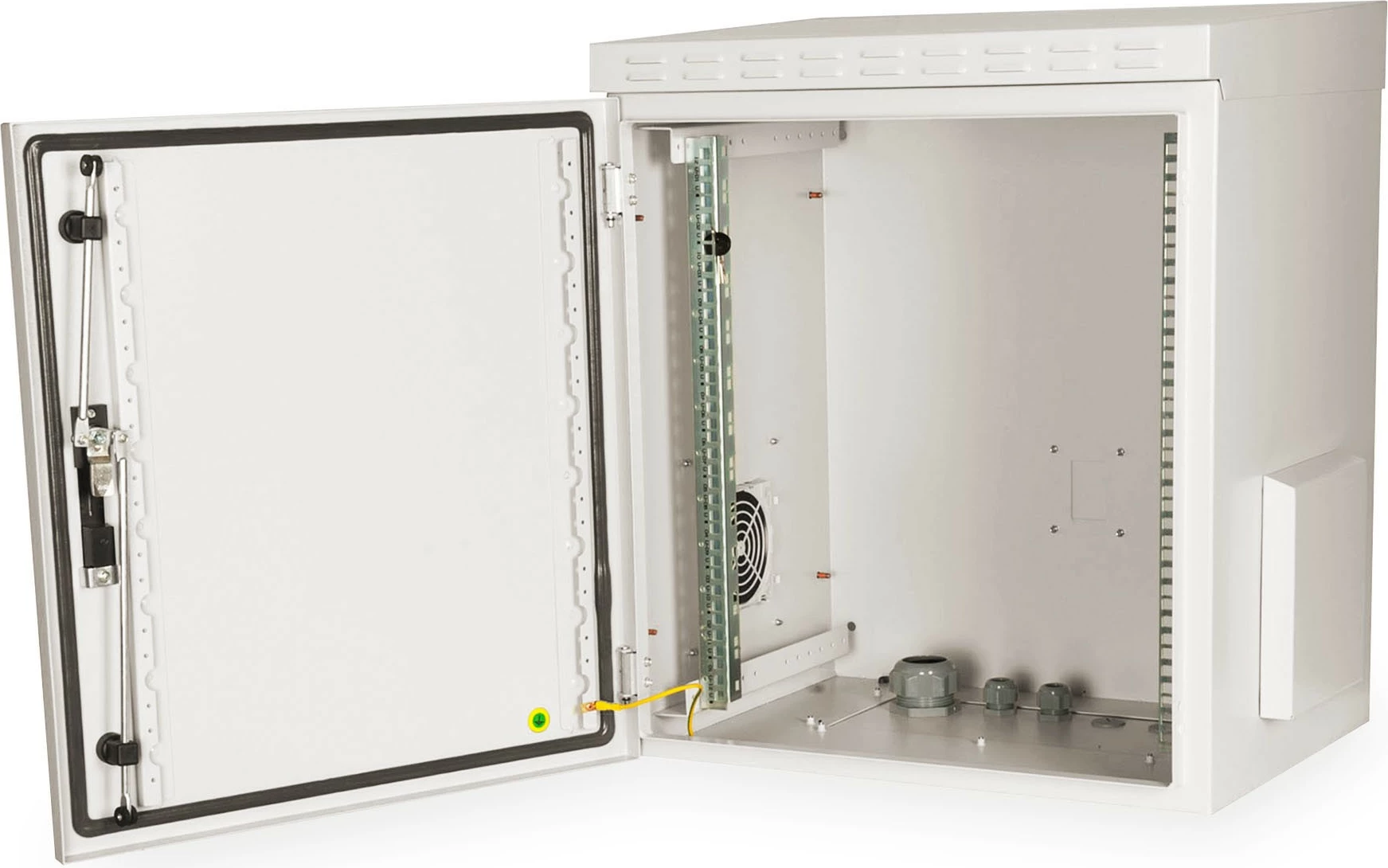 Kabinet muror Digitus për rrjet/server, i bardhë