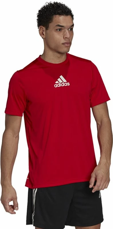 Maicë stërvitore për meshkuj adidas, e kuqe