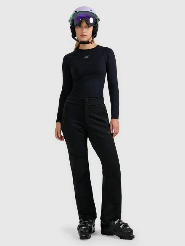 Pantallona softshell skijimi për femra 4f