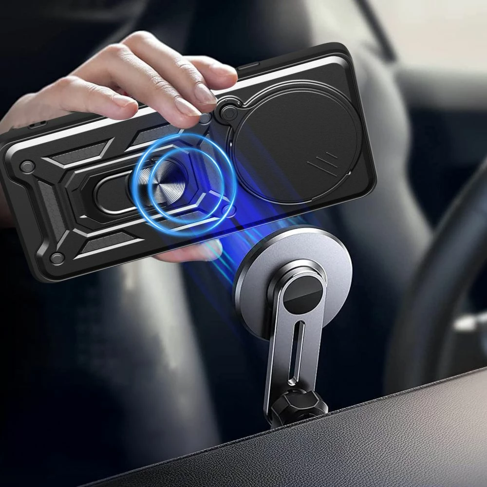 Mbështjellës Tech-Protect CamShield Pro për Xiaomi Redmi Note 14 Pro+ 5G, i zi mat