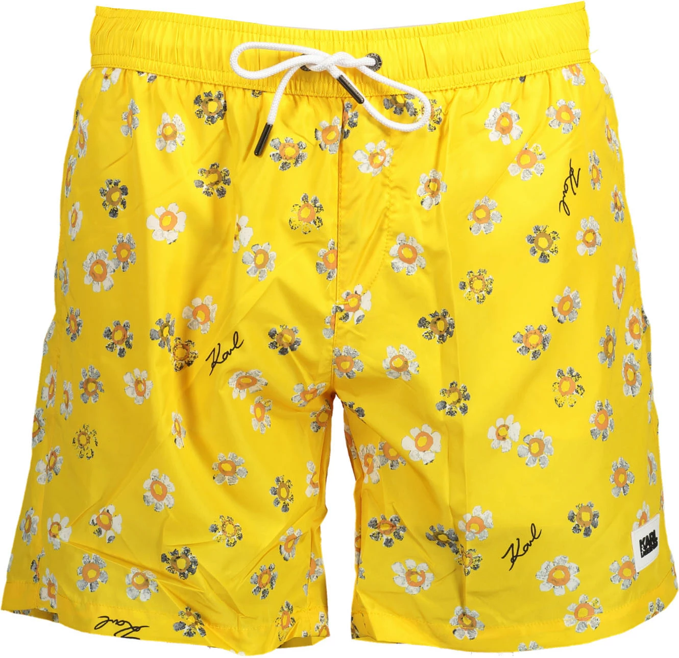 Të poshtme noti për meshkuj KARL LAGERFELD BEACHWEAR, të verdha